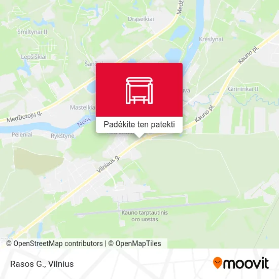 Rasos G. žemėlapis