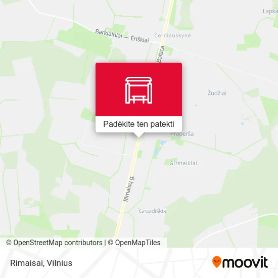 Rimaisai žemėlapis