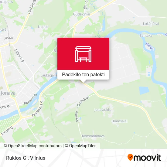 Ruklos G. žemėlapis