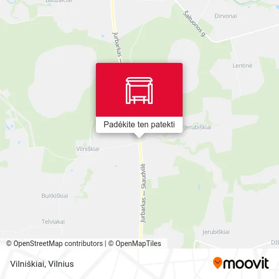 Vilniškiai žemėlapis