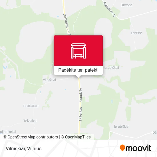 Vilniškiai žemėlapis