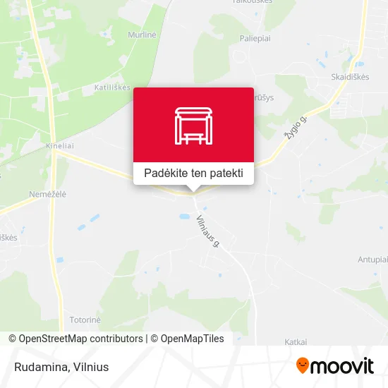 Rudamina žemėlapis