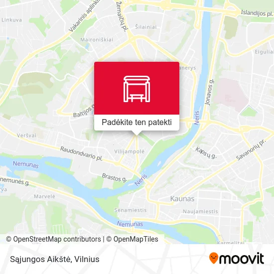 Sąjungos Aikštė žemėlapis