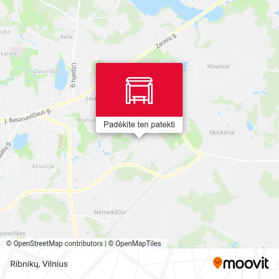 Ribnikų žemėlapis