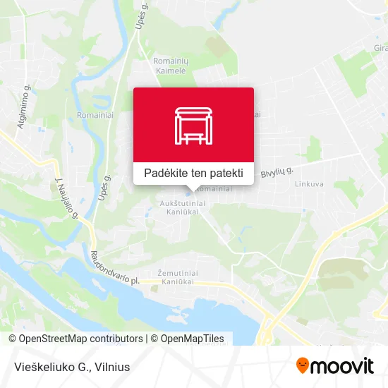 Vieškeliuko G. žemėlapis