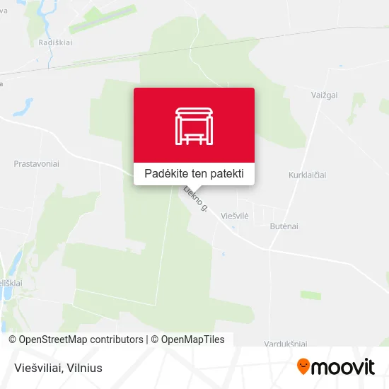 Viešviliai žemėlapis