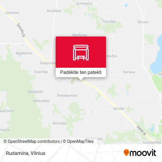 Rudamina žemėlapis