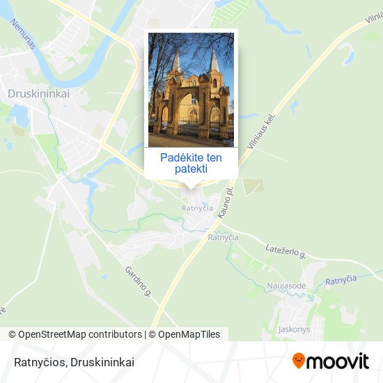 Ratnyčios žemėlapis