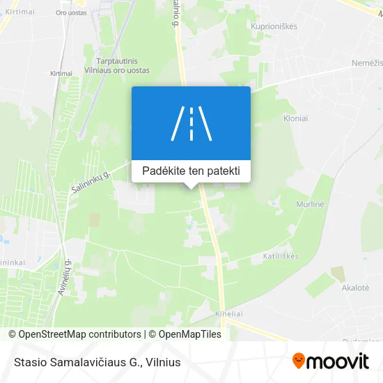 Stasio Samalavičiaus G. žemėlapis