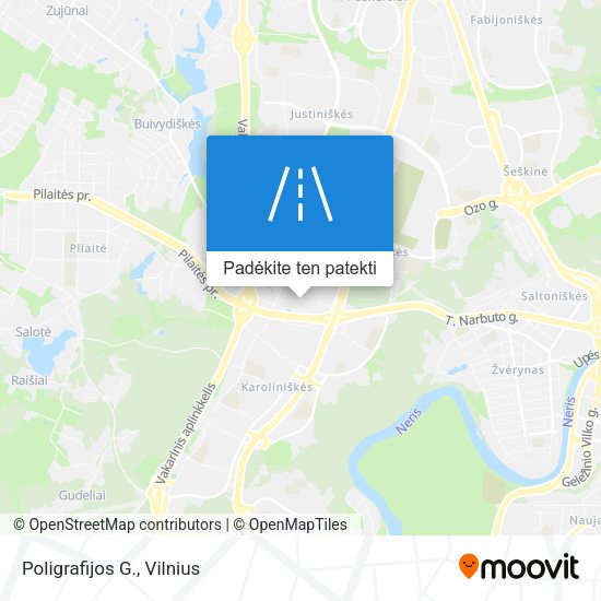 Poligrafijos G. žemėlapis
