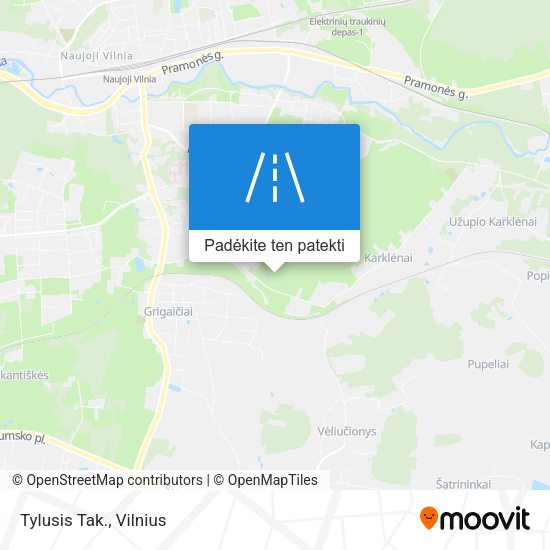 Tylusis Tak. žemėlapis