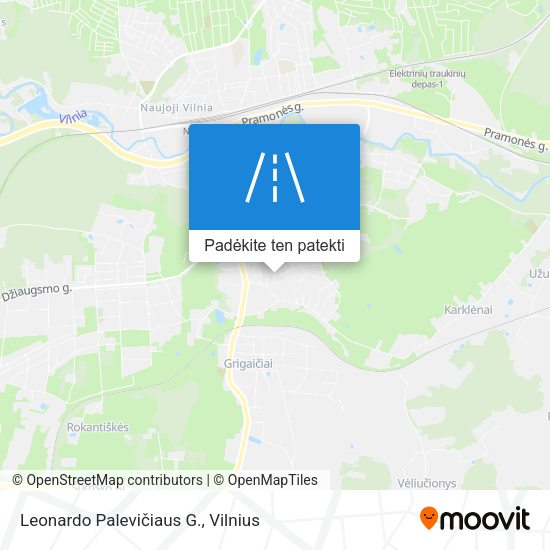Leonardo Palevičiaus G. žemėlapis