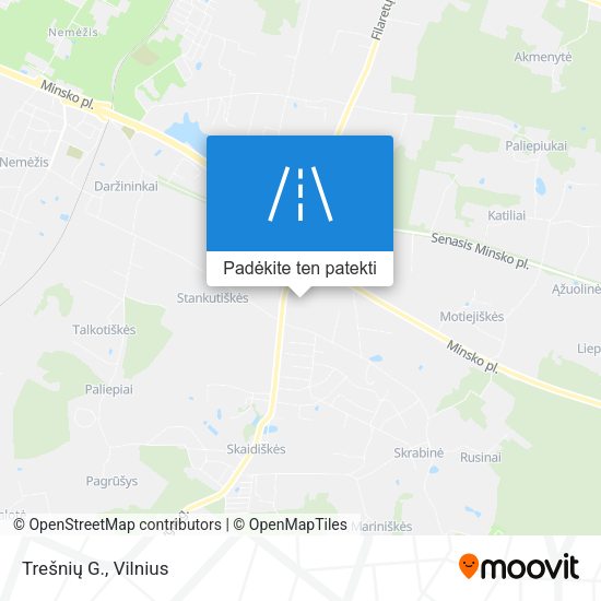 Trešnių G. žemėlapis