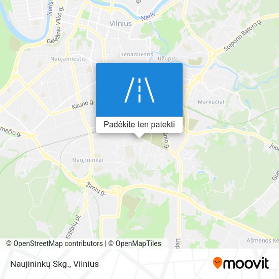 Naujininkų Skg. žemėlapis