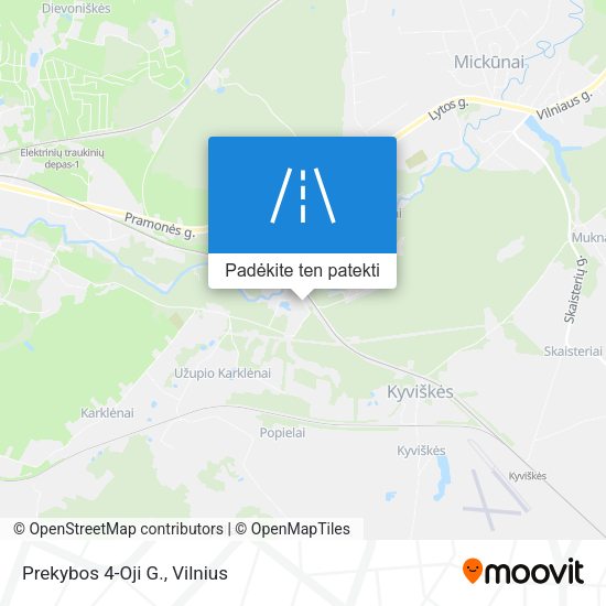 Prekybos 4-Oji G. žemėlapis