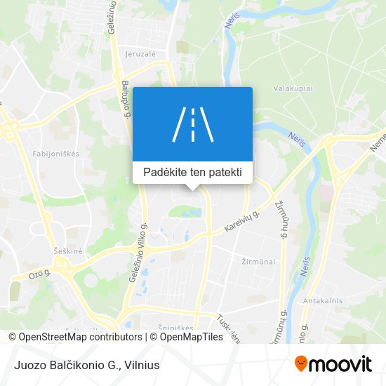 Juozo Balčikonio G. žemėlapis