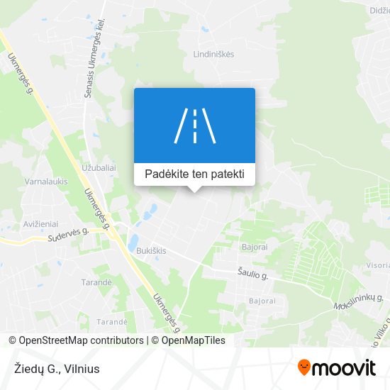 Žiedų G. žemėlapis