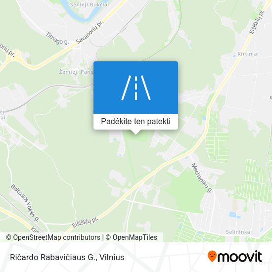 Ričardo Rabavičiaus G. žemėlapis