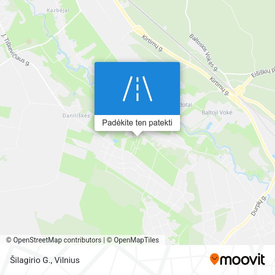 Šilagirio G. žemėlapis