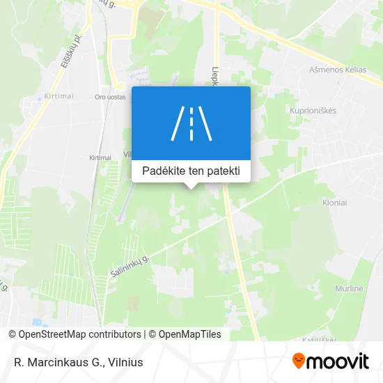 R. Marcinkaus G. žemėlapis