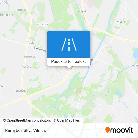 Ramybės Skv. žemėlapis