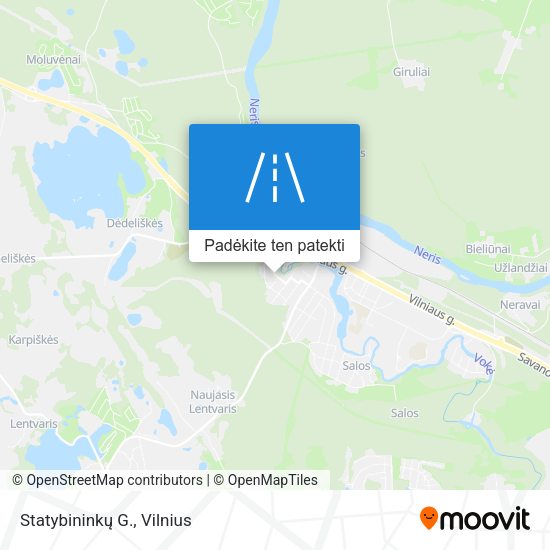 Statybininkų G. žemėlapis
