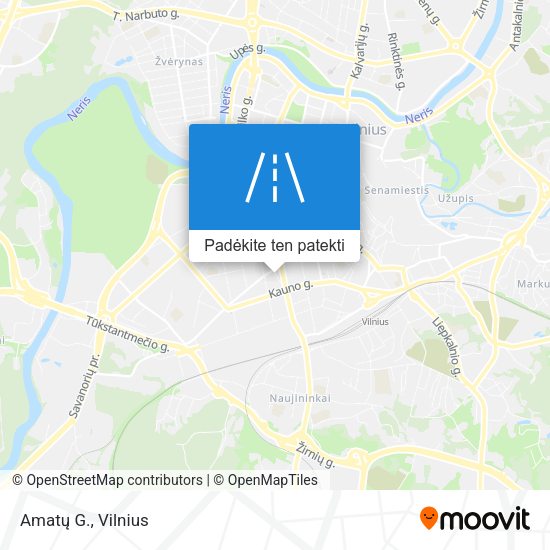 Amatų G. žemėlapis