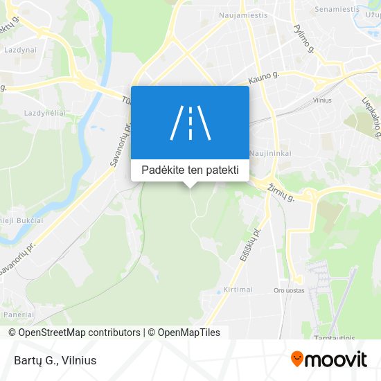 Bartų G. žemėlapis