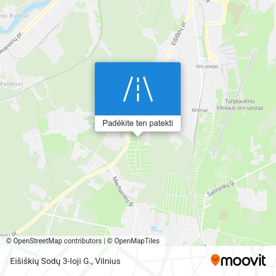 Eišiškių Sodų 3-Ioji G. žemėlapis