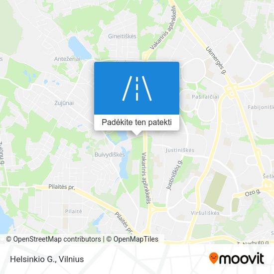 Helsinkio G. žemėlapis