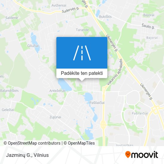 Jazminų G. žemėlapis