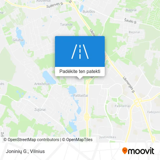 Joninių G. žemėlapis