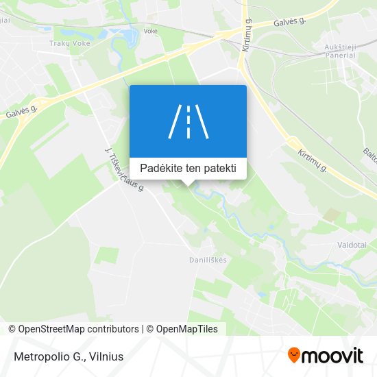 Metropolio G. žemėlapis