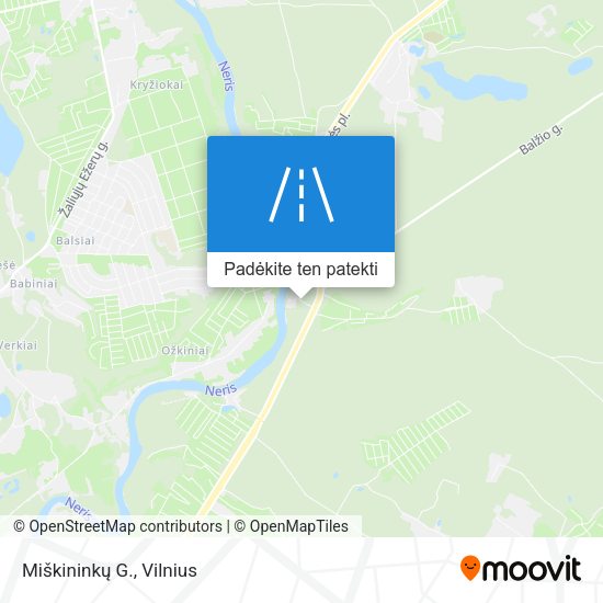 Miškininkų G. žemėlapis
