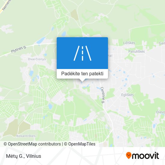 Mėtų G. žemėlapis