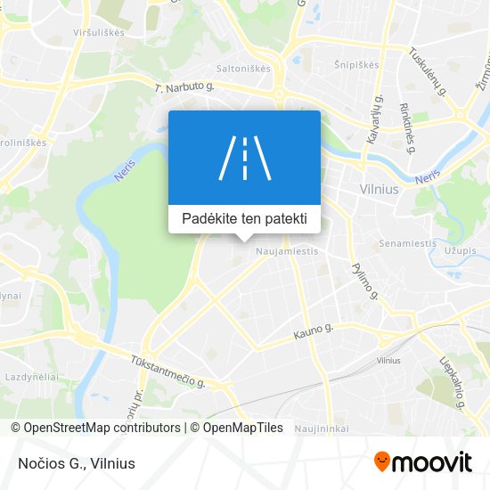 Nočios G. žemėlapis
