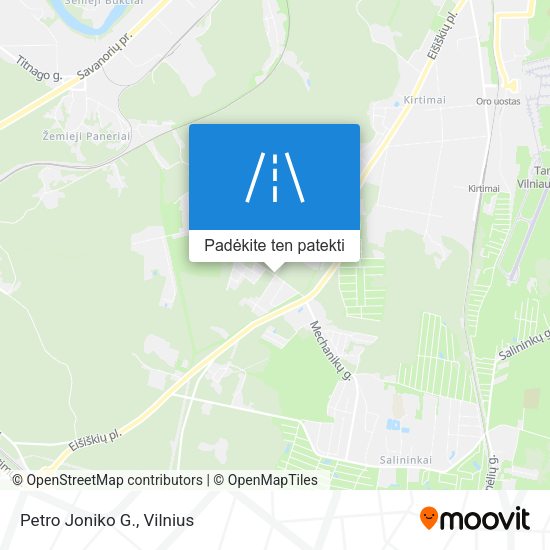 Petro Joniko G. žemėlapis