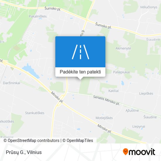 Prūsų G. žemėlapis