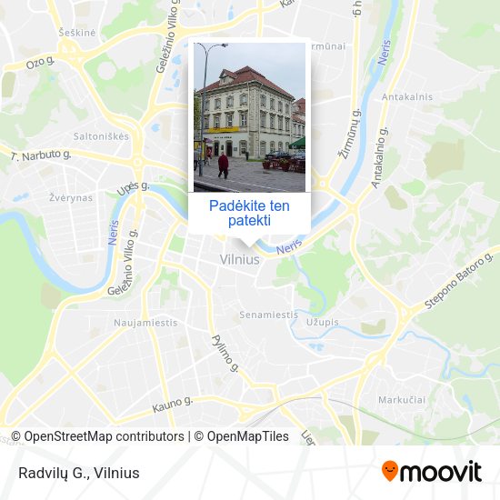Radvilų G. žemėlapis