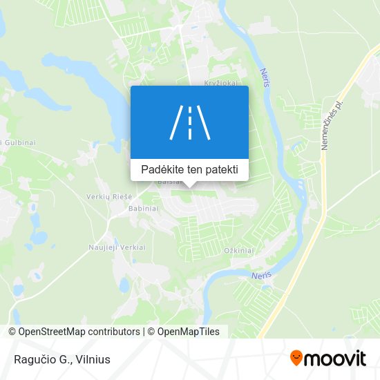 Ragučio G. žemėlapis