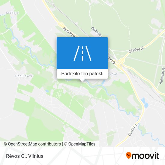 Rėvos G. žemėlapis