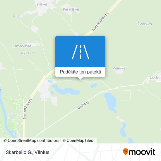 Skarbelio G. žemėlapis