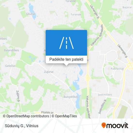 Sūduvių G. žemėlapis