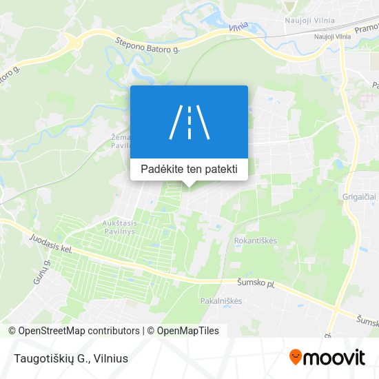 Taugotiškių G. žemėlapis