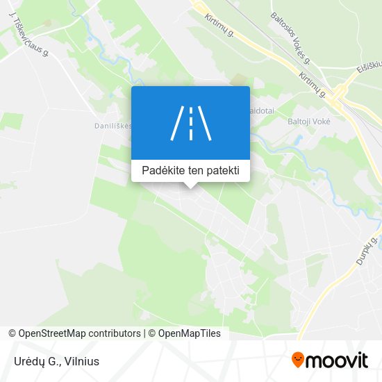 Urėdų G. žemėlapis
