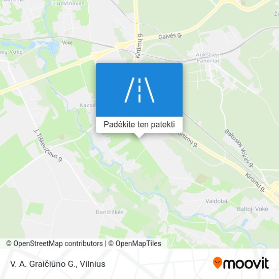 V. A. Graičiūno G. žemėlapis