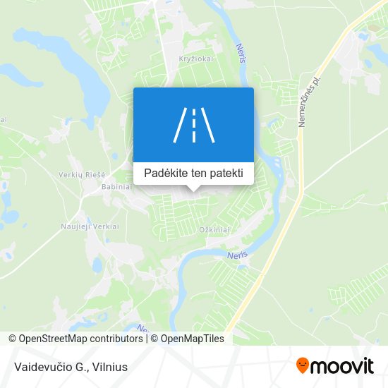 Vaidevučio G. žemėlapis