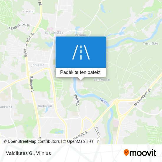 Vaidilutės G. žemėlapis