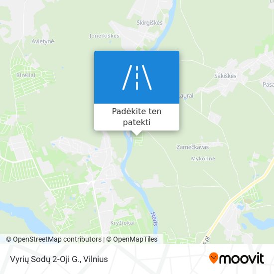 Vyrių Sodų 2-Oji G. žemėlapis