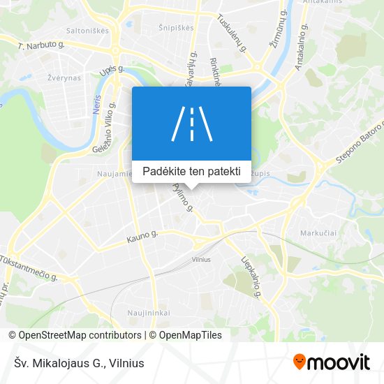 Šv. Mikalojaus G. žemėlapis